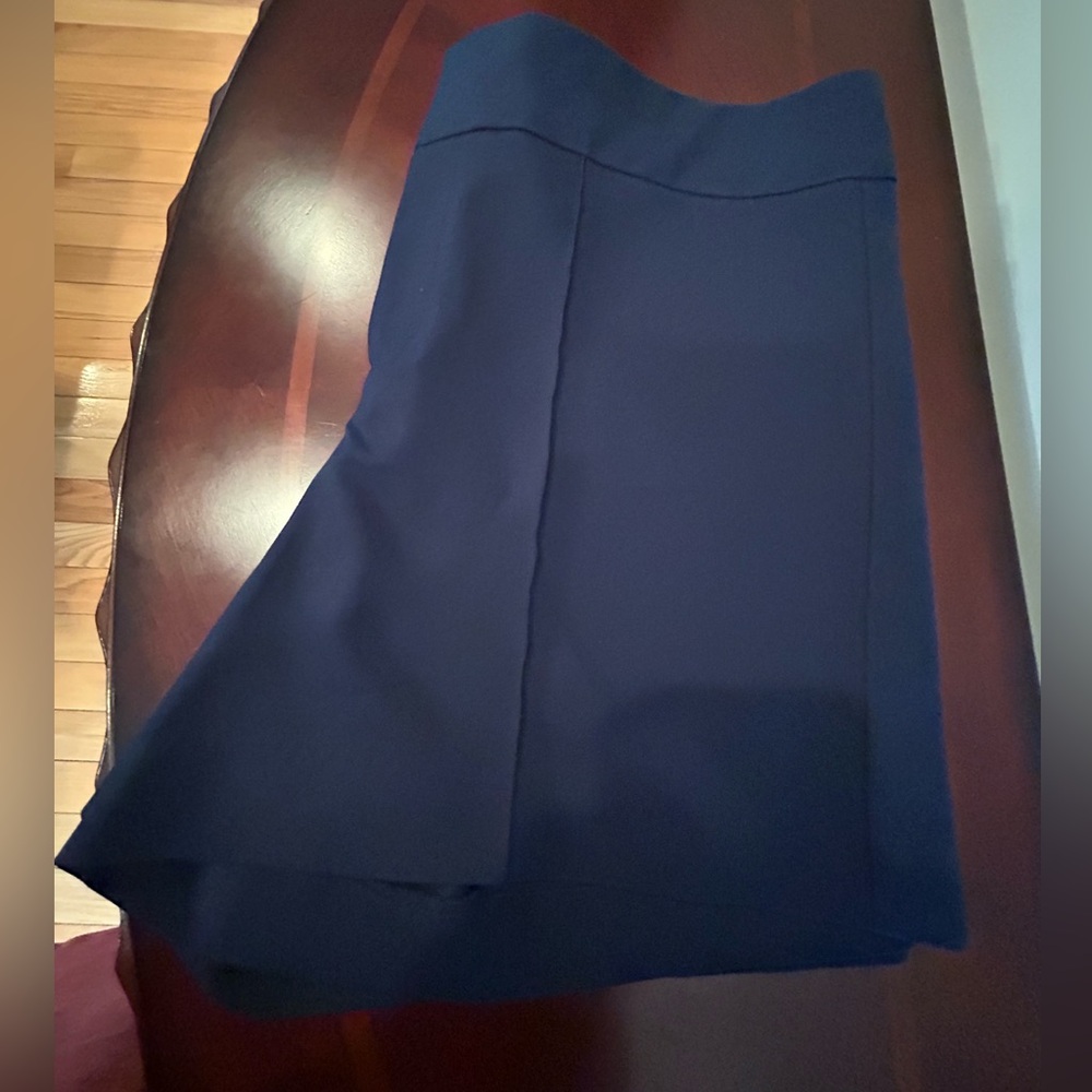 Elegant Navy Blue Women's Shorts by Saks Fifth Avenue size 14